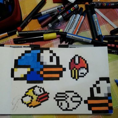 Graffiti Sketch in Leuven - Photo by renkone (2014)