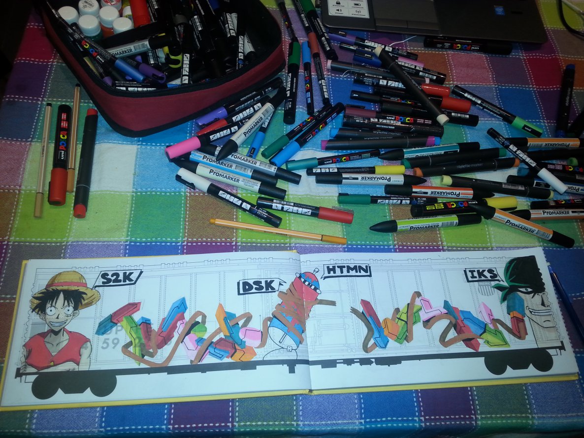 Graffiti Wall in Leuven - Photo by renkone (2014)