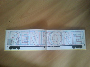 Graffiti Sketch - Photo by renkone (2014)