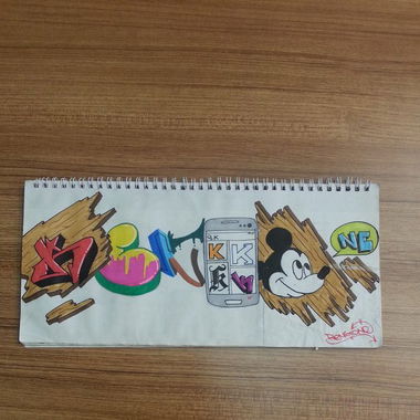 Graffiti Sketch - Photo by renkone (2014)