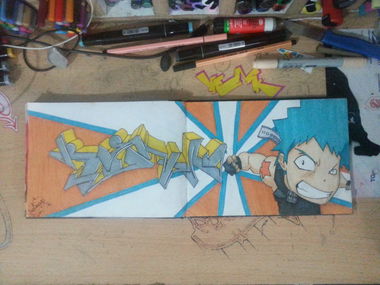 Graffiti Sketch - Photo by renkone