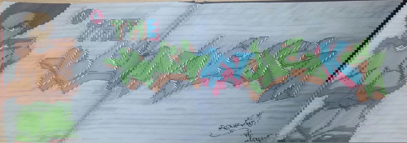 Graffiti Sketch - Photo by renkone