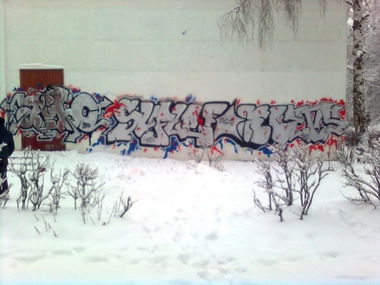 Graffiti Bombing - Photo by reps