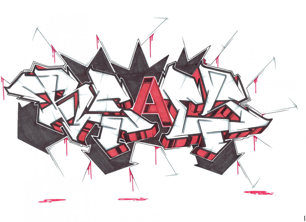 Graffiti Wall - Photo by res92 (2015)