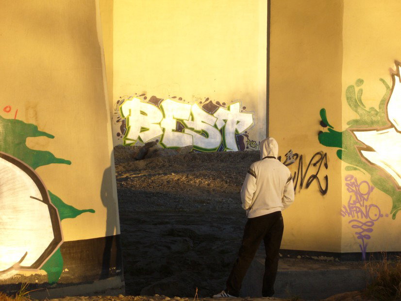 Graffiti Wall in Poland - Photo by rest - rest