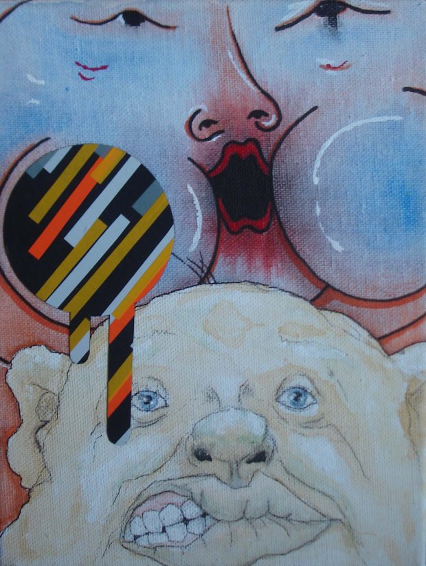 Graffiti Artwork in Dusseldorf - Photo by restlessleg - super, malte, nuna (2012)