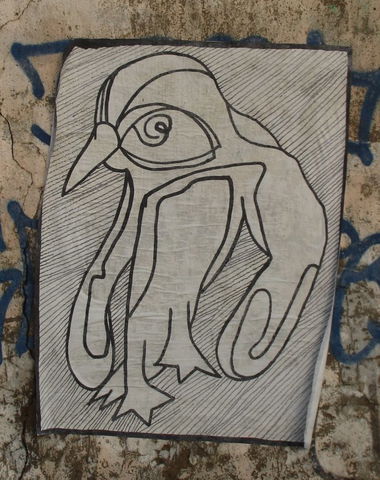 Graffiti Street Art - Photo by restlessleg - nuna (2011)