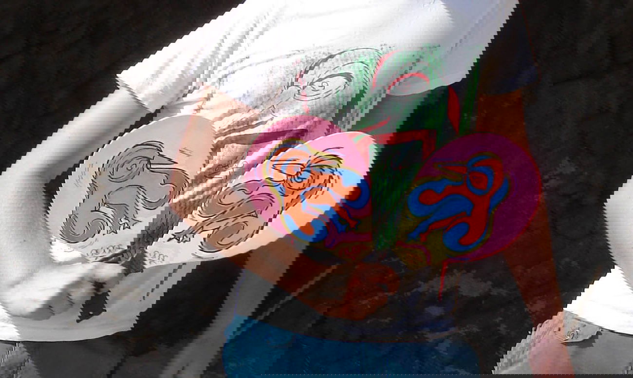 Graffiti Sketch in Teguise - Photo by restlessleg - nuna (2012)