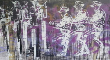 Graffiti Artwork - Photo by restlessleg - bld, nuna (2014)