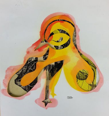 Graffiti Sketch in Mülheim - Photo by restlessleg - nuna (2014)