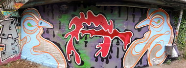 Graffiti Wall - Photo by restlessleg - nuna (2015)