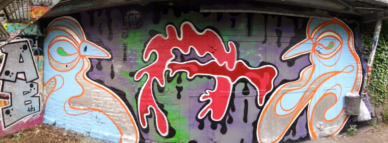 Graffiti Wall - Photo by restlessleg - nuna (2015)