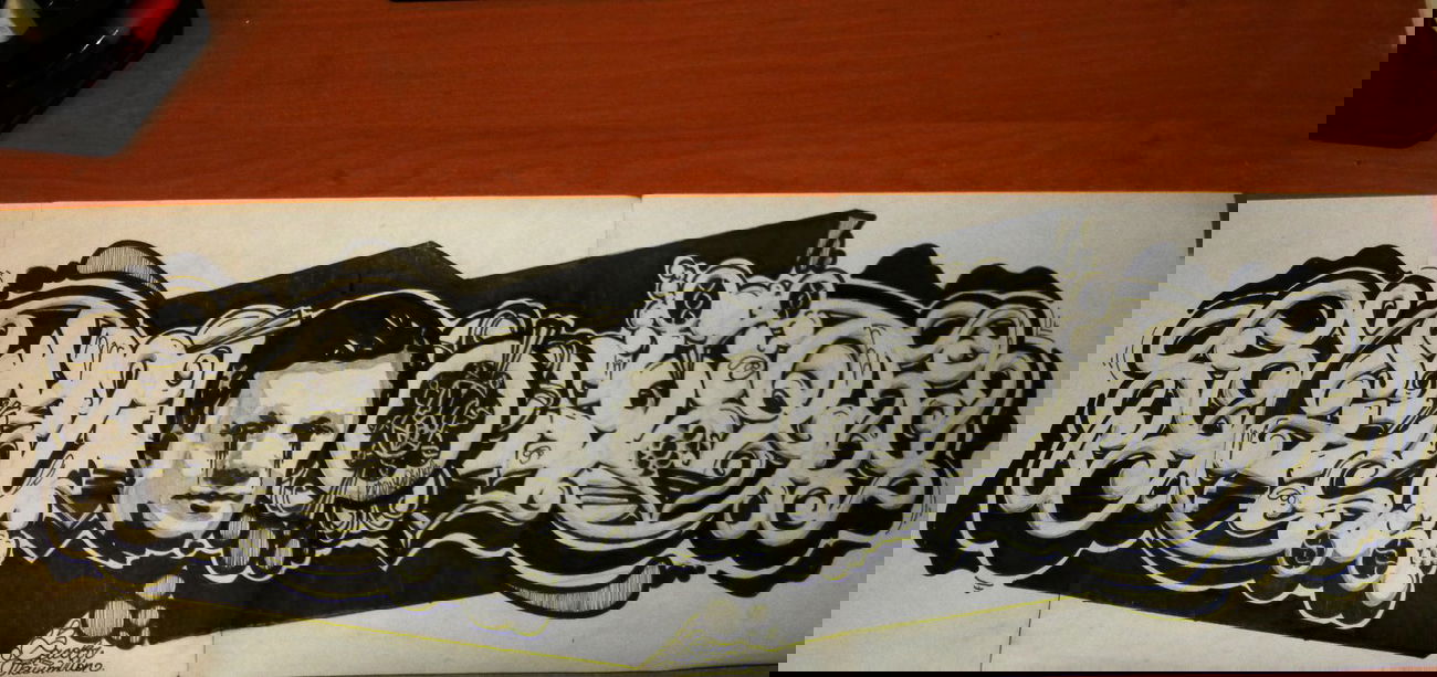 Graffiti Sketch - Photo by rewt1