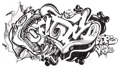 Graffiti Sketch - Photo by rewt1