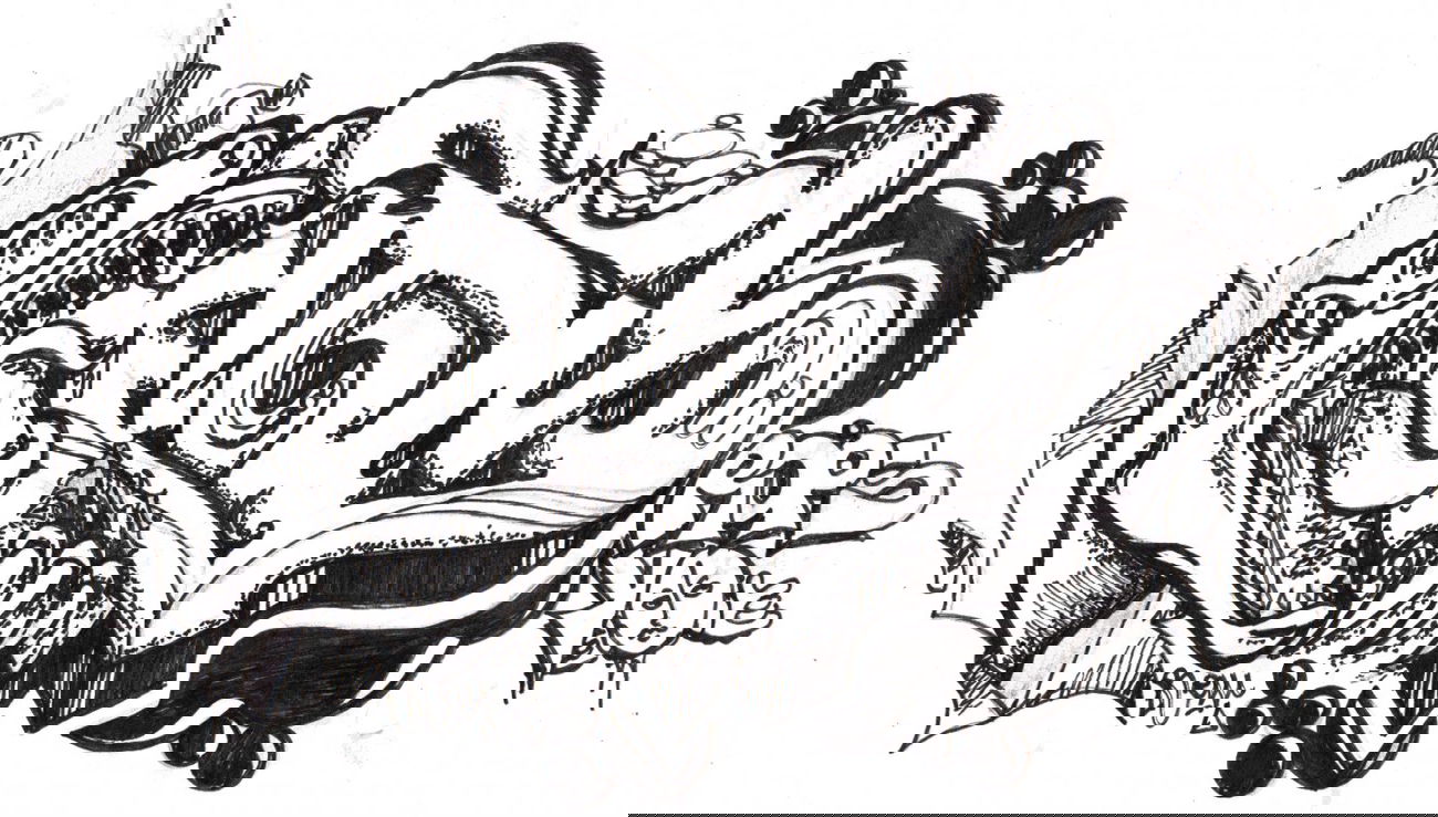 Graffiti Sketch - Photo by rewt1