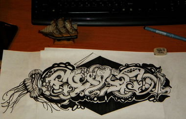 Graffiti Sketch - Photo by rewt1