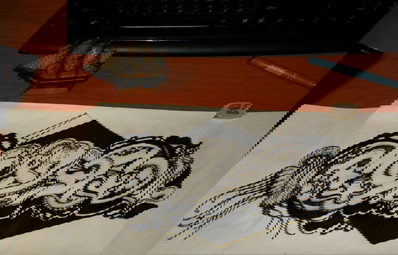 Graffiti Sketch - Photo by rewt1