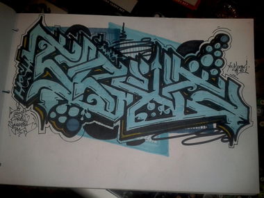 Graffiti Sketch - Photo by rewt1 - rewt