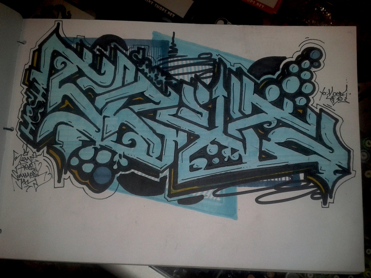 Graffiti Sketch - Photo by rewt1 - rewt