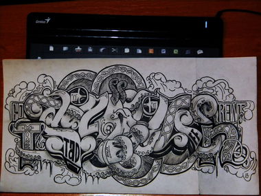 Graffiti Sketch - Photo by rewt1
