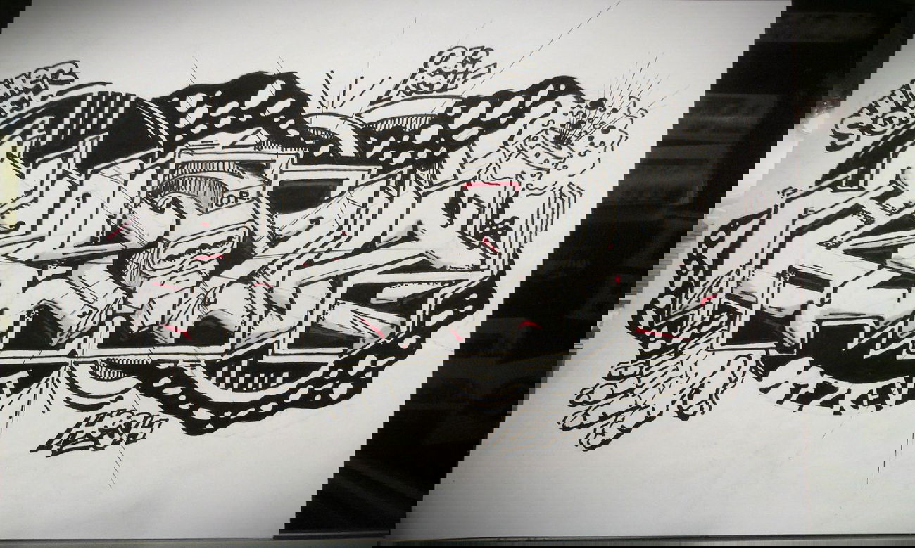 Graffiti Sketch - Photo by rewt1