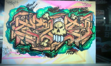 Graffiti Sketch - Photo by rewt1