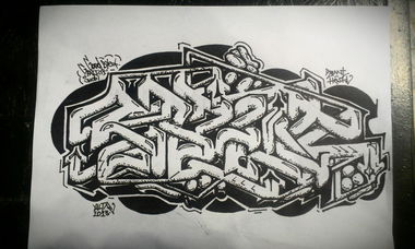 Graffiti Sketch - Photo by rewt1