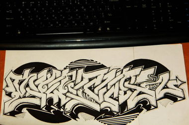 Graffiti Sketch - Photo by rewt1 - Rewt