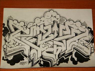 Graffiti Sketch - Photo by rewt1 - Rewt