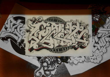 Graffiti Sketch - Photo by rewt1