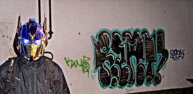 Graffiti Bombing - Photo by rewt1 - Rewt