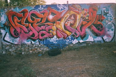 Graffiti Wall - Photo by rewt1 - rewt