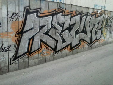 Graffiti Bombing - Photo by rewt1 - Rewt