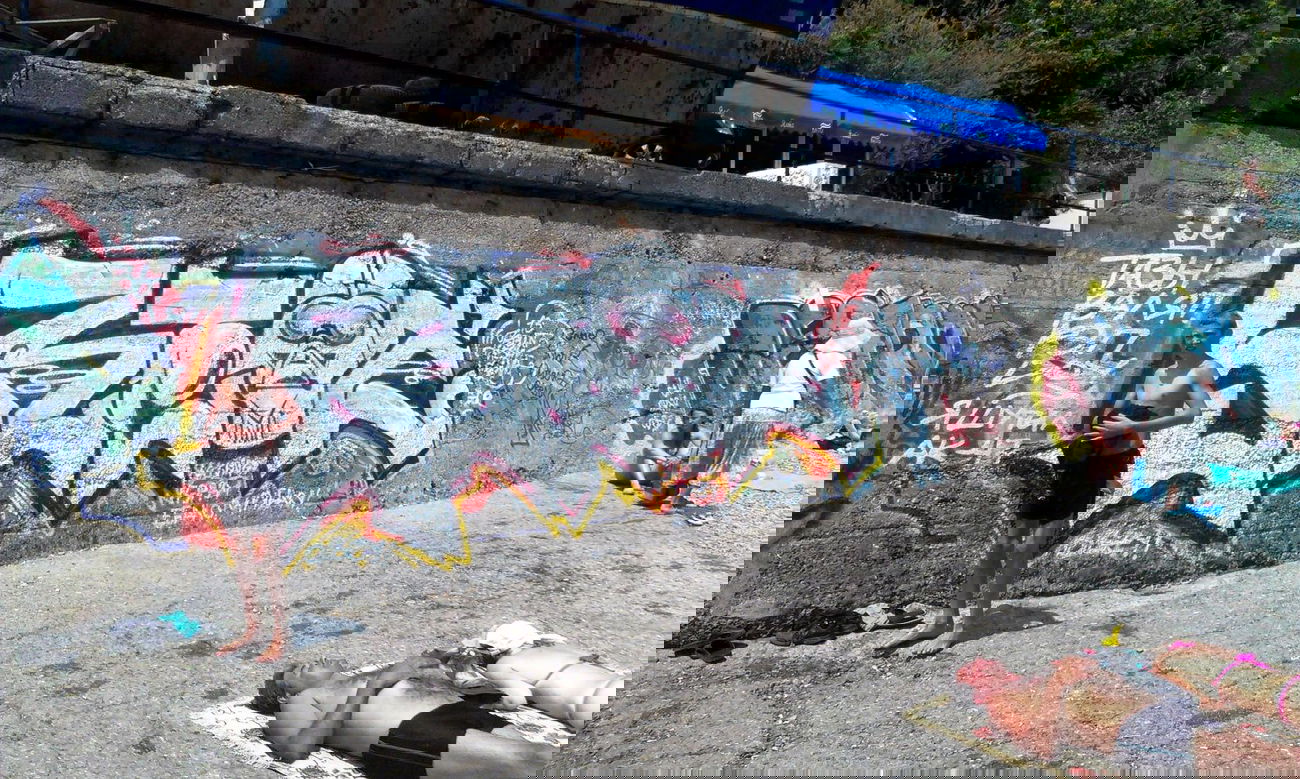 Graffiti Wall - Photo by rewt1 - Rewt