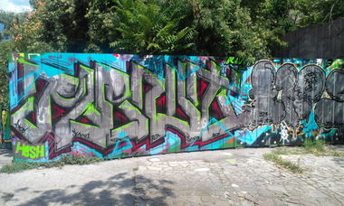 Graffiti Wall - Photo by rewt1 - Rewt