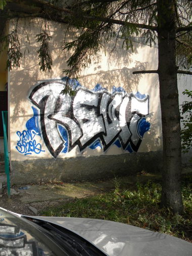 Graffiti Bombing - Photo by rewt1 - rewt