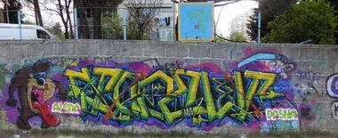 Graffiti Wall - Photo by rewt1 - rewt