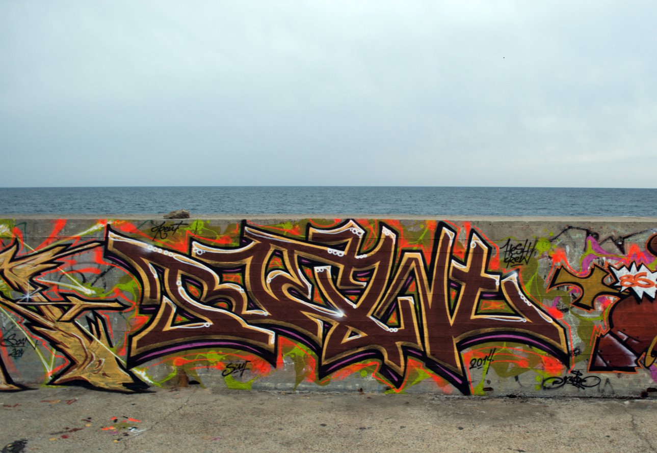Graffiti Wall - Photo by rewt1