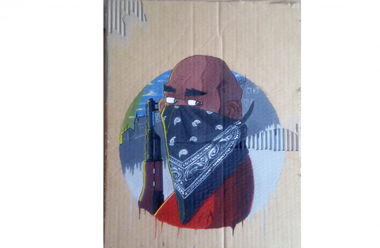 Graffiti Sketch in Iran - Photo by rezarioter - character, charactergraffiti, hiphopstyle (2018)