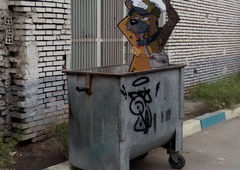 Graffiti Wall in کاشان - Photo by rezarioter - corona, covid, covid19