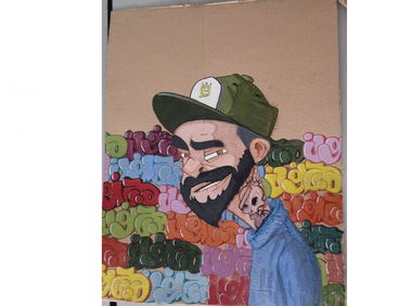 Graffiti Sketch in Iran - Photo by rezarioter - character, charactergraffiti, hiphopstyle (2018)