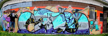 Graffiti Wall - Photo by ribse - BN