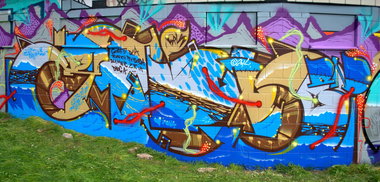 Graffiti Wall - Photo by ribse