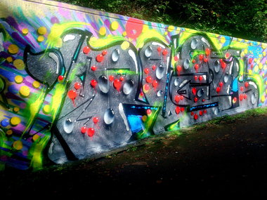 Graffiti Wall - Photo by ribse - HaeS