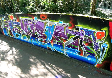 Graffiti Wall - Photo by ribse - ESBIR