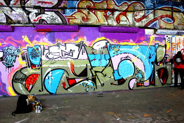 Graffiti Wall - Photo by ribse - yo:FACT