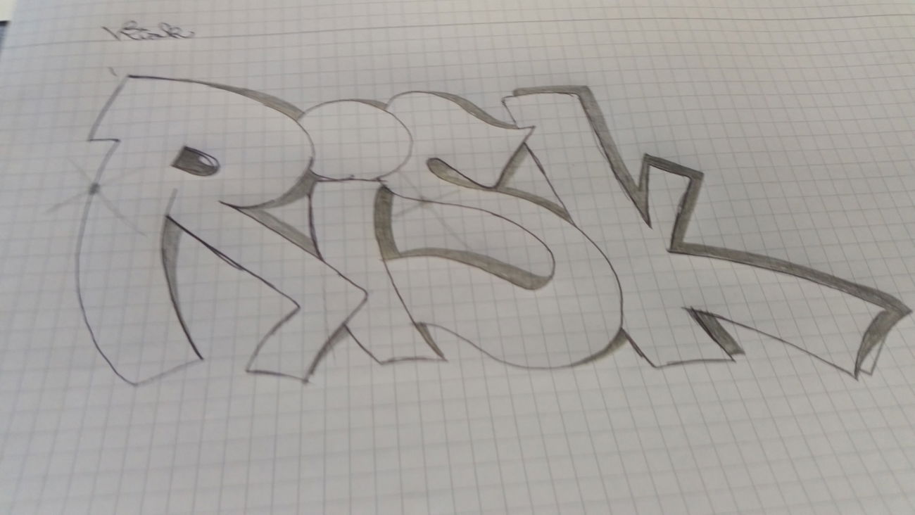 Graffiti Sketch - Photo by rickylks