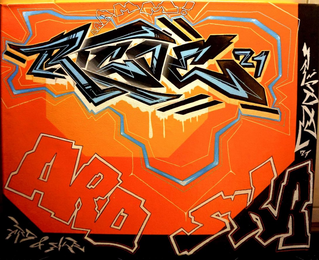 Graffiti Artwork - Photo by ricoe21 - Ricoe21, ARD, SKR (2015)