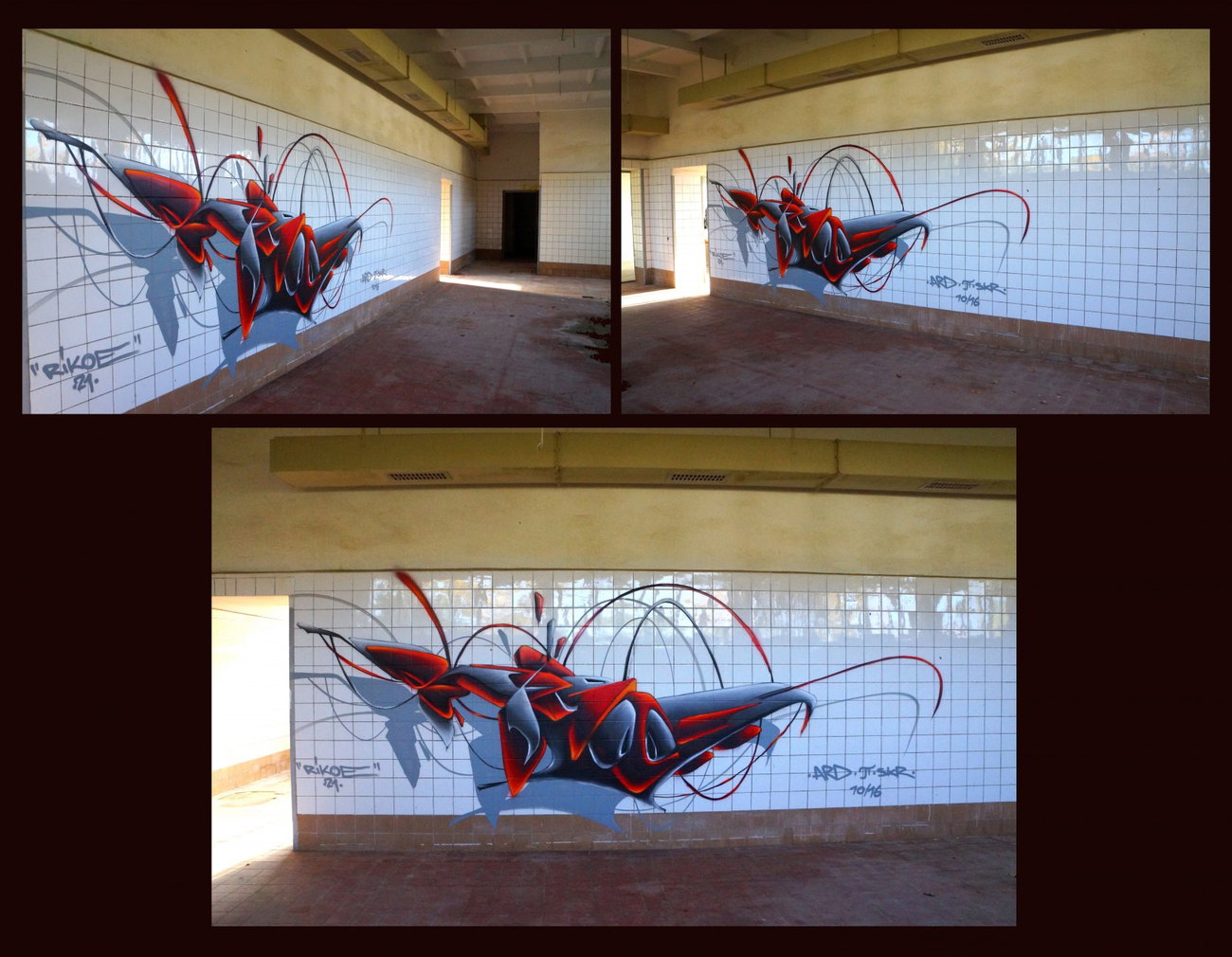 Graffiti Wall in Deutschland - Photo by ricoe21 - Ricoe21 (2016)