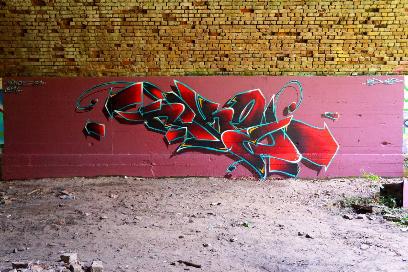Graffiti Wall in Deutschland - Photo by ricoe21 - Rikoe, Ricoe21, ARD (2016)